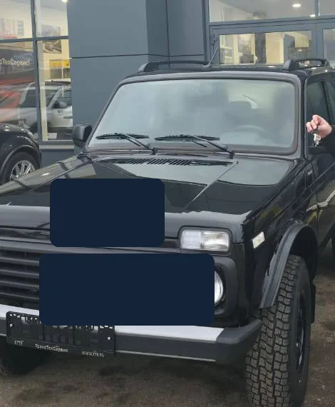 Lada Niva Bronto на выдаче