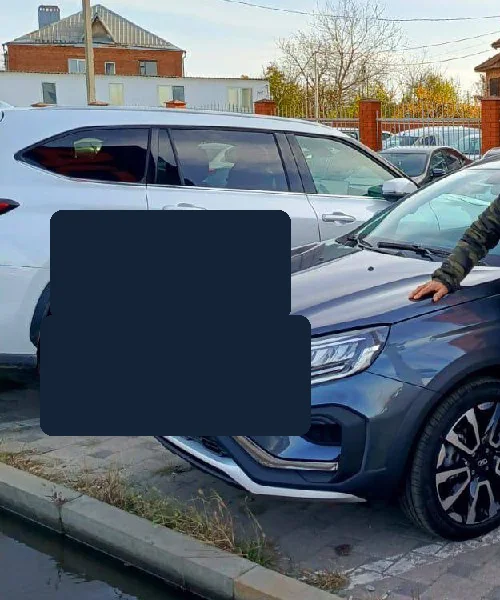 Lada Vesta Cross SW на выдаче