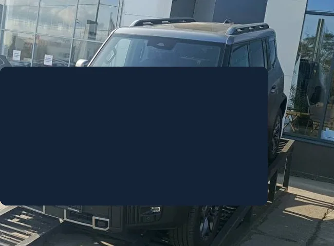 Легковой автомобиль из изъятой техники