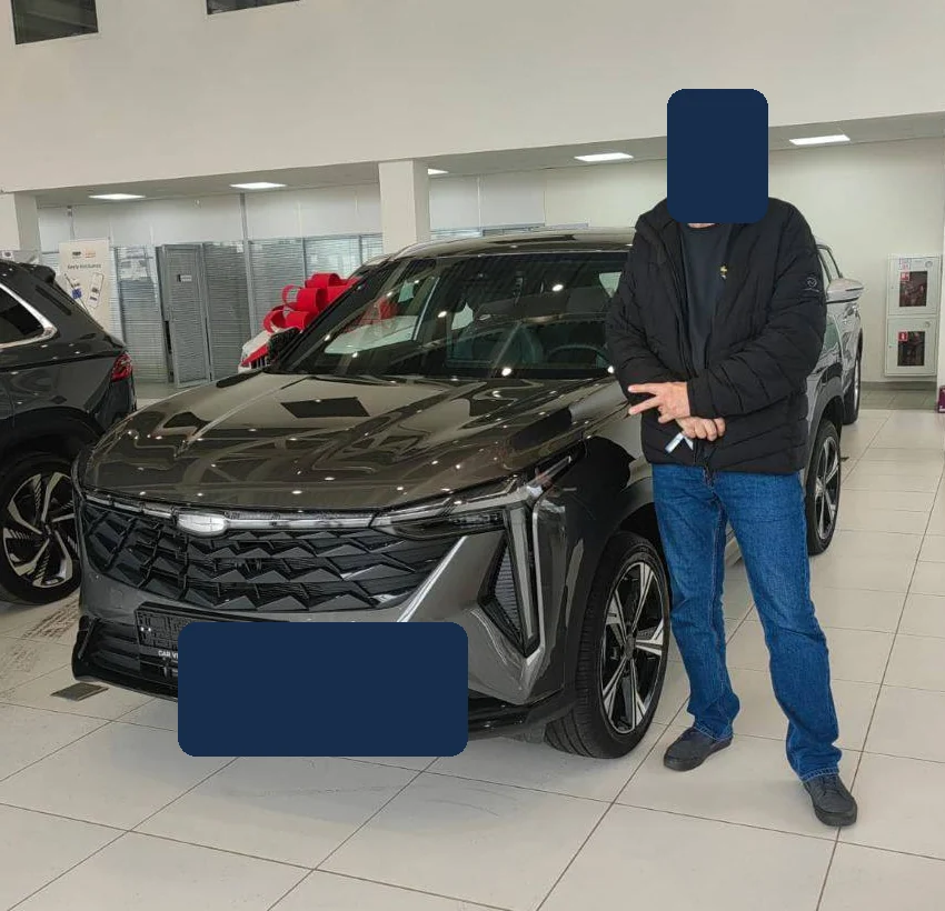 Geely Cityray на выдаче